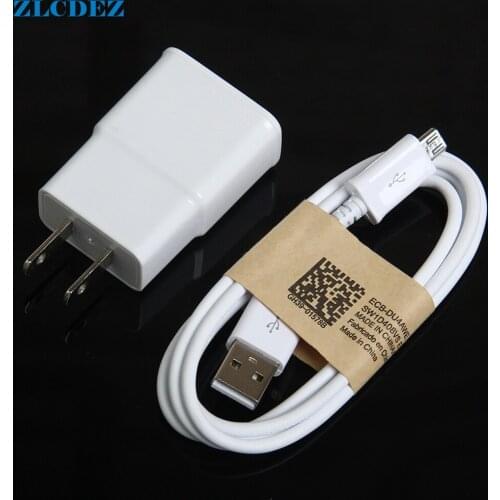 Wholesale Universal 2A US EU Plug Travel Wall Charger + MICRO USB Cable For Samsung Galaxy S6 S7 Edge Note 500sets/lot Hot sale