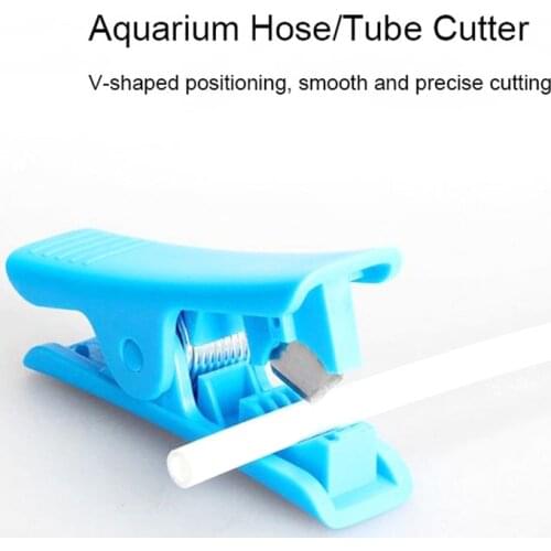 Plastic Aquarium Tube Hose Cutter Aquarium Oxygen Pump Hose Water Pipe Tube Cutting Tool Aquarium Accessories