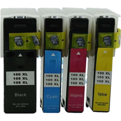 Compatible For Lexmark Printer Ink Cartridges 100xl 105xl 108 Printer S409 S505 S605 S408 S508 S608 S815 Pro905 Prestige Pro805