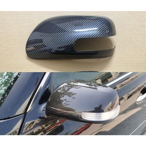 Car Styling Rearview Mirror Shell Housing Rear-view Mirror Cap Cover Trim For Toyota Reiz Mark X 2005-2009