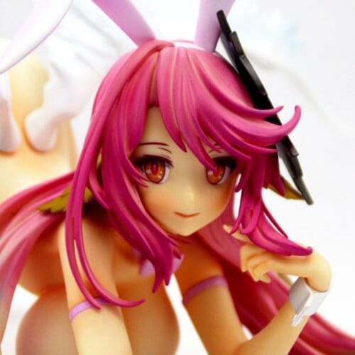 1/4 B-STYLE No Game No Life Jibril Bunny Ver transform Naked Resin Pvc Action Fgure Sexy GK Model toy