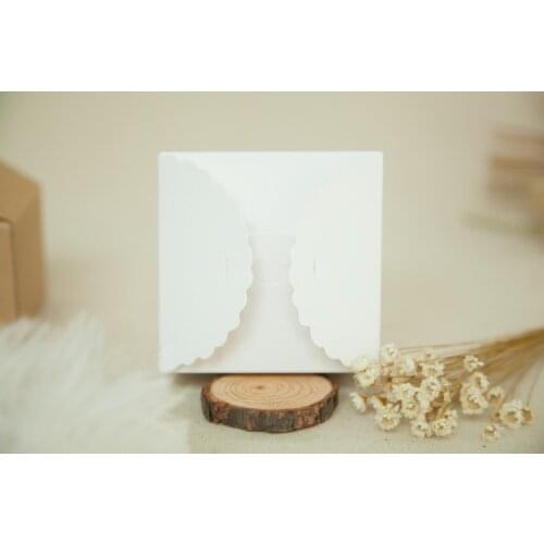 20pcs 12*12*6cm White/brown Kraft Paper Box For Candy/food/wedding/jewelry Gift Box Packaging Display Boxes