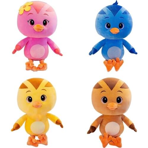 28cm Cartoon TV Plush Toy Katuri Cute Chicken High Quality Original Soft Stuffed Doll