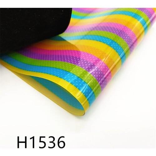 5 sheets A4 20*33cm waterproof UV jelly dot printed sheet Synthetic PVC Leather DIY Bow Bag Crafts 1536