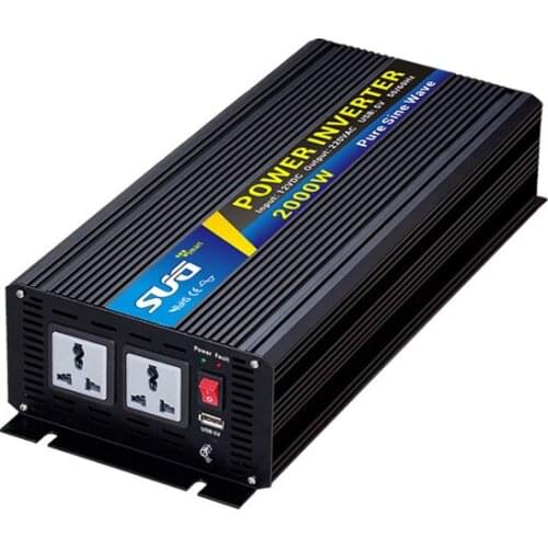 Pure sine wave Inverter Smart-2500W 12VDC 24VDC 48VDC //to 110V 220V 2500W