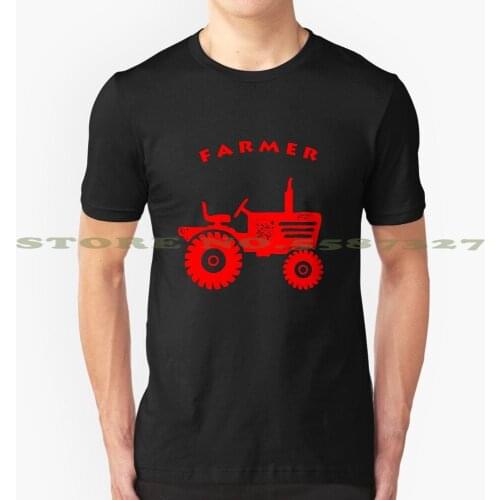 Farmer Summer Funny T Shirt For Men Women Farmer Farming Tractor Plough Ranch Farm Food Organic Holding Agriculture Farmland