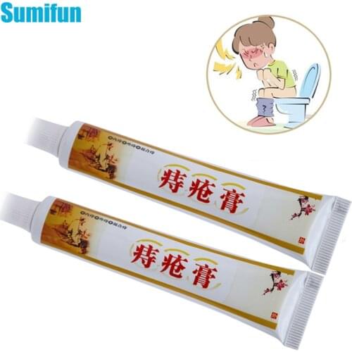 Sumifun 25g Hemorrhoid Ointment Pain Relieving Chinese Herbal Crack Anal Internal External Anal Fissure Painkiller Health Care