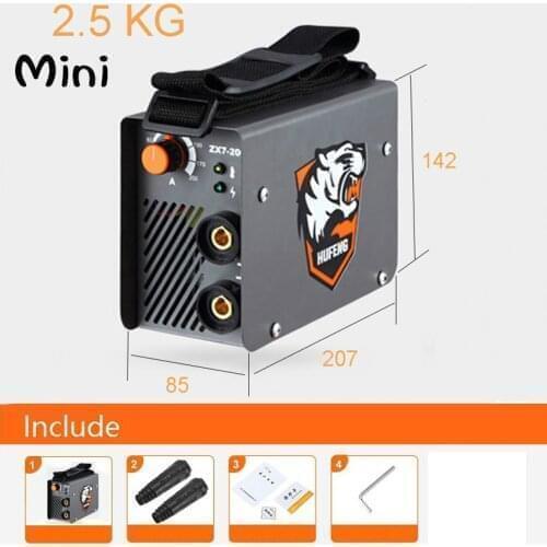 Portable Mini MMA Welding Machine AC 220V Arc Welding Machine 10-200A DIY Welding Rod 2.5mm