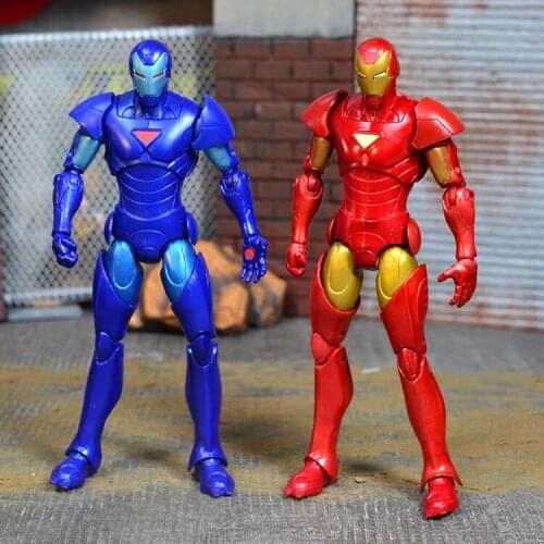 Genuine Hasbro Marvel Superhero Legends 2012 1st Generation Extreme Iron Man Comic Version 6-inch Joint Movable Figure Model