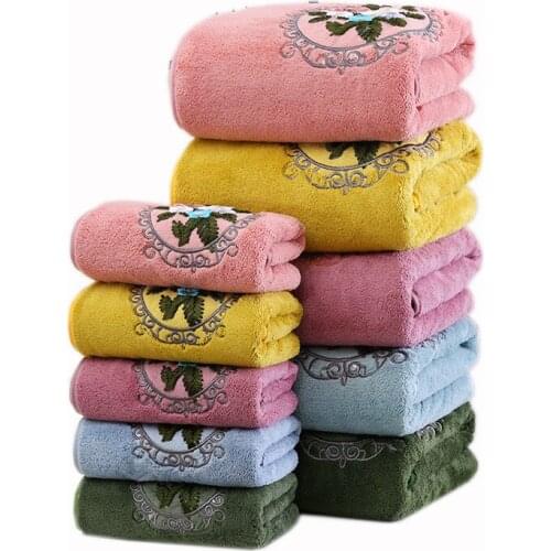 2021 New Face Towel And Bath Towel Microfiber Coral Velvet Towel Set Absorbent Towel Multifunctional Adults Hand Towel Bathroom