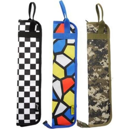High quality portable waterproof drum stick soft bag drumsticks rack gig cover case 8 color backpack with should strap cute gift