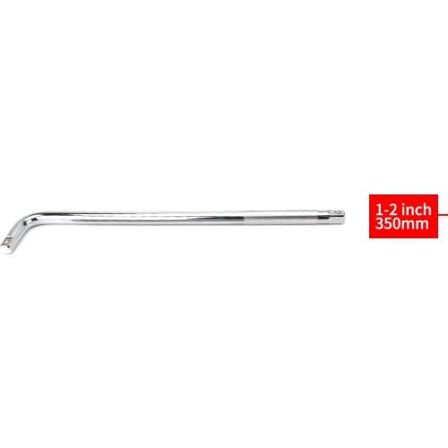 6-14 Inches Bent Bar Socket Wrench Curved Rod 250mm 350mm L Type L-handle Tools