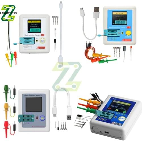 LCR-TC1 LCR-TC2 LCR-T7 TC-T7-H TFT Multifunctional TFT Backlight Transistor Tester For Diode Triode Capacitor Resistor Test