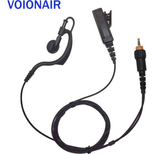 VOIONAIR 10pcs/lot G Style Ear Hook Earpiece Earphone Headset PTT Mic for Motorola CLP1010 CLP1040 CLP1060 CLP446 CLK446