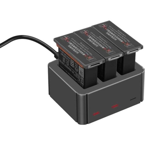For DJI OSMO action Battery charger Charging Hub charging kit for DJI OSMO Action Camera Battery Intelligent charger