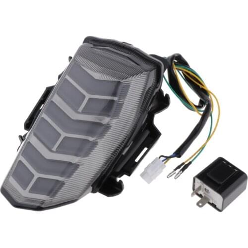 1 Piece Motorcycle Rear lamp Running Brake Turn signal Reverse lamp Light Indicators Flashing Light For YAMAHA YZF-R15 V3