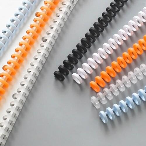 10 Pcs 30 Holes Circles Ring Loose-leaf Paper Book Scrapbook Album Binder Spiral A4 Notebook Binding Clips - Great for Fastenin