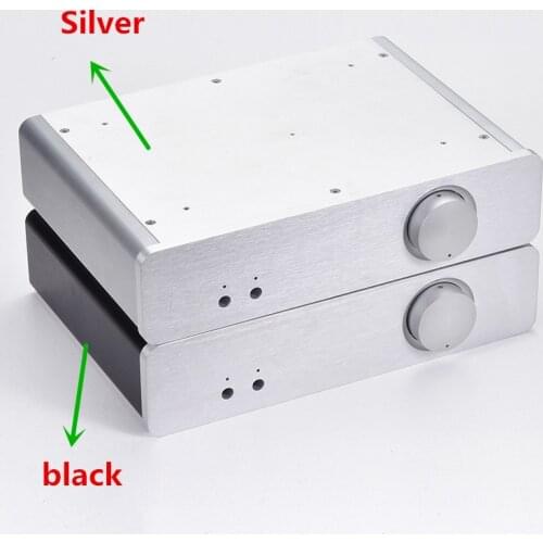 1969 Full aluminum chassis / preamplifier / DAC decoder / tube amplifier / amp Enclosure / Case / DIY box ( 263*61*186MM )