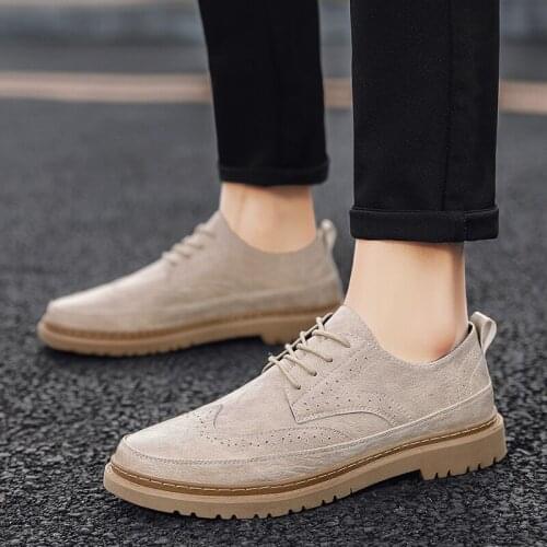 2021 Dress Wedding Shoes Formal Oxford Shoe Business Office Style Comfy Fashion Shoes Men Casual Classic Leather shoes