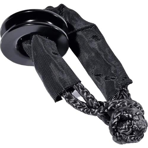 Accessories SUV Soft Shackle UTV 41000lb Tree Off-Road Snatch Pulley ATV Towing Winch Durable Truck Straps Recovery Ring