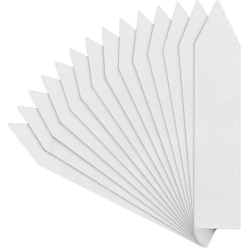 BMBY-500 Pcs Reusable Pvc Plant Tag Label Tree Fruit Seedling Garden Flowerpot Plastic Label Sign Sorting Tool