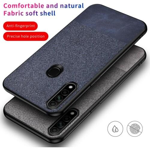 Oppo A31 2020 Case 6.5 inch Luxury back cover silicone fabric shockproof case coque capas for Oppo A31 2020 CPH2015 Case