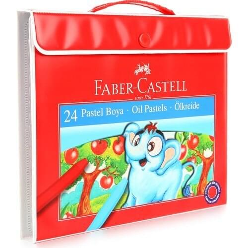 Faber-Castell Plastic Bag Holder Pastel Paint 24 Color