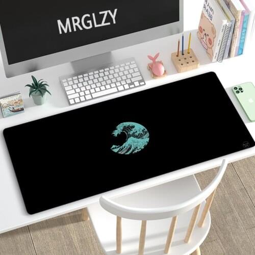Ukiyoe Gaming Mouse Pad Large 80x30CM Great Waves Mousepad Deskpad Computer Gamer XXL Keyboard Laptop Mouse Mat Desk Mats for PC