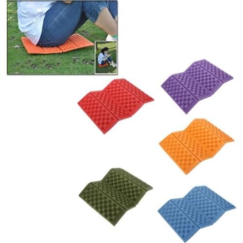 Beach Camping Mat Folding Bed Super Light Moisture-Proof Pad Picnic Pad Waterproof Convenient XPE Chair Pad