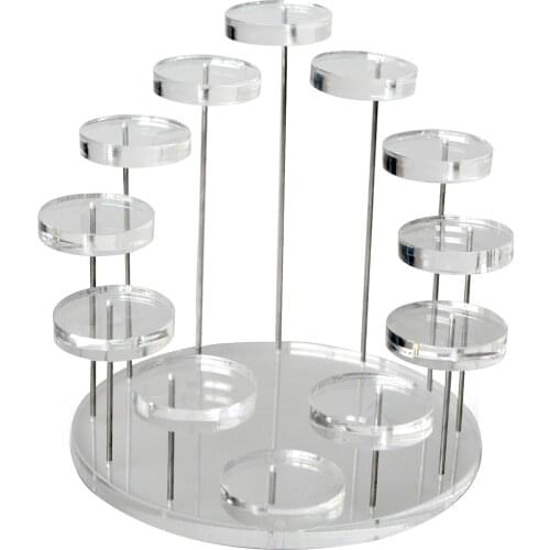 Mini Cupcake Stand Acrylic Display Stand For jewelry DIY Baking Tools Cake Kitchen Gadgets Cake Transparent Dessert Rack