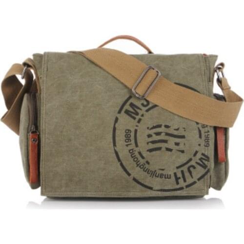 Mens Fashion Canvas Shoulder Bags Business Travel Crossbody Bags Men Messenger Bags Briefcase Men Handbag Tote Sac à main bolso