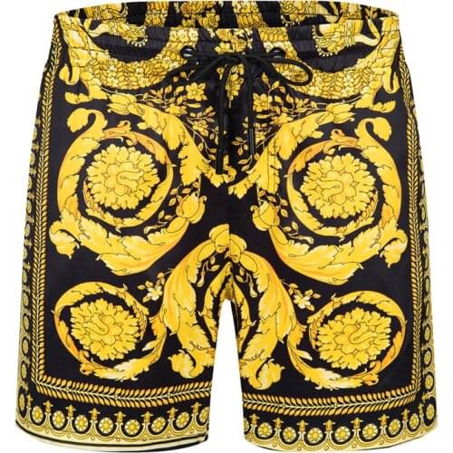 New Mens Swim Trunks Quick Dry Beach Shorts with Pockets Short Swiming Trunks with Mesh Lining Swimwear Bathing Suits