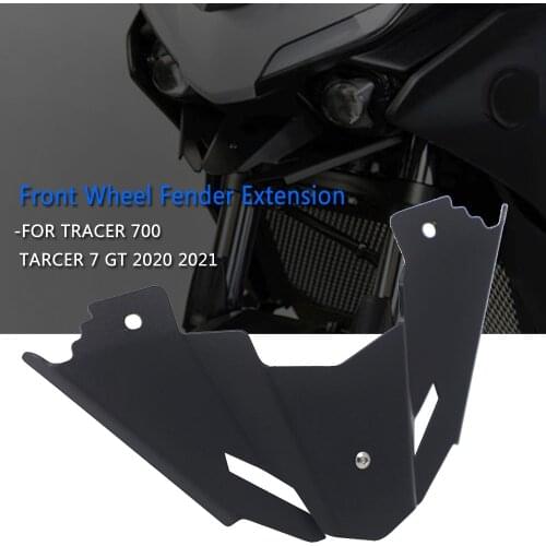 Wheel Cover Fairing Extension For YAMAHA TRACER700 Tracer 700 Tracer 7 GT 2020 2021 Front Fender cnc Mount Holder Beak Hugger