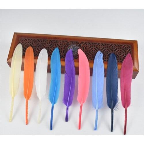 Wholesale 20pcs 10-16CM / 4-6 inch beautiful duck feathers for crafts accessories wedding decoration jewelry props production