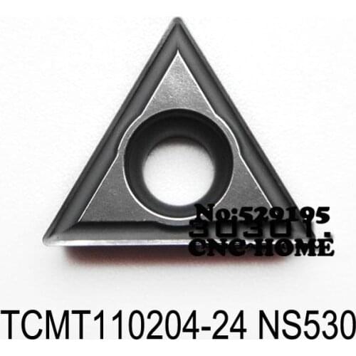 Original TCMT TCMT110204 TCMT110208 TCMT110204-24 TCMT110208-24 NS530 carbide inserts turning Lathe Tools Cutter