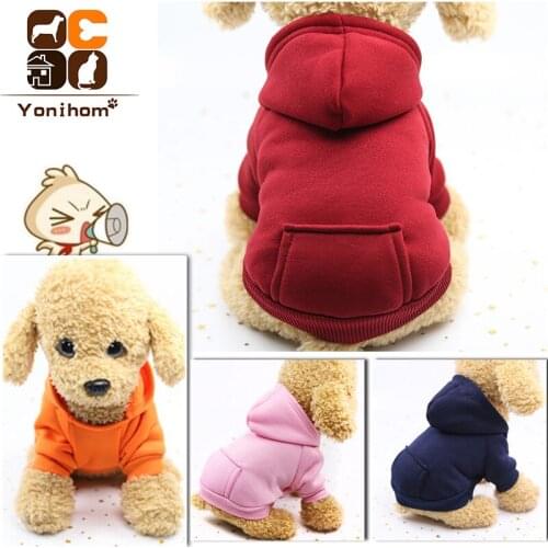 Dog Coats Hoodies Lovely Dog Clothes Clothing for Dogs Cat Puppy Pet Chihuahua Clothes XS Coats Jackets Winter Fur Puppy Clothes