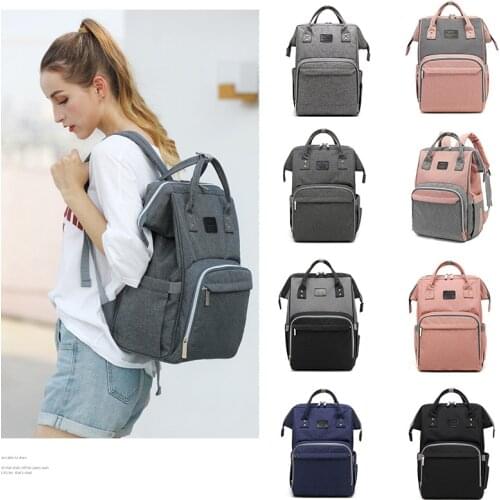 Fashion Mother Baby Backpack Large Capacity Maternity Bag Multifunctional Nursing Bag 0-4 Years Old Mothers Essential Equipment
