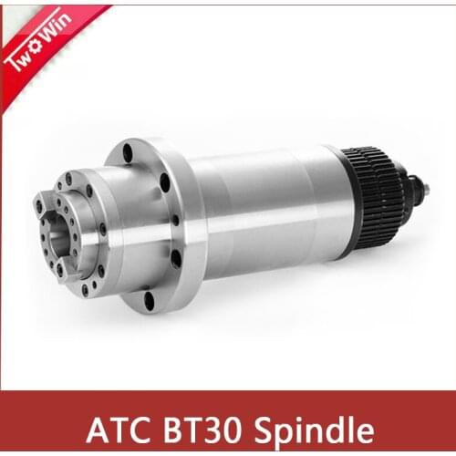 BT30 Spindle ATC Spindle CNC Milling Spindle BT30 Spindle Motor 220V with Belt+ Drawbar