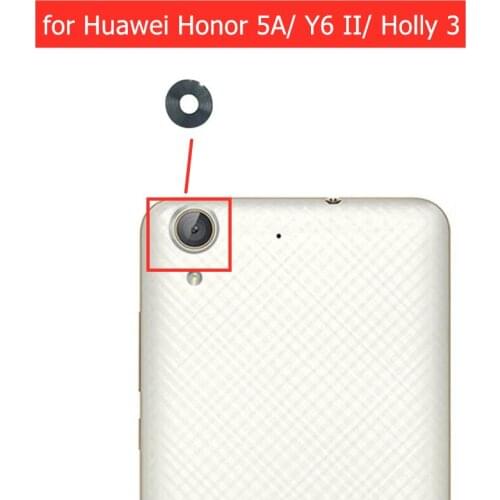 2pcs for Huawei Honor 5A/ Holly 3/ Y6 II Back Camera Glass Lens Rear Camera Glass with 3M Glue Replace Repair Spare Parts