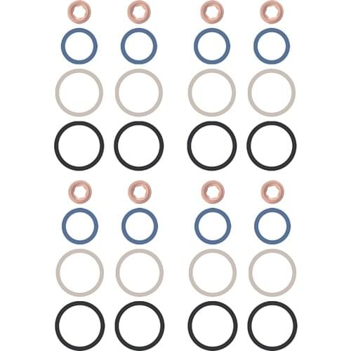 Fuel Injector O-Ring Set Replacement for Ford 6.0 6.0L Powerstroke Motorcraft 2003-2010