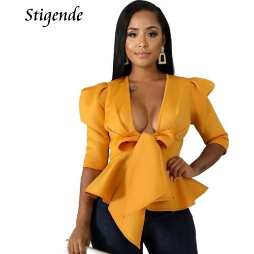 YOZIHAYL Blouses With Sleeves