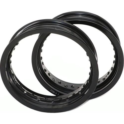 2.50/3.00 x 12 inch 36 spokes holes aluminum alloy motorcycle wheel rims circle