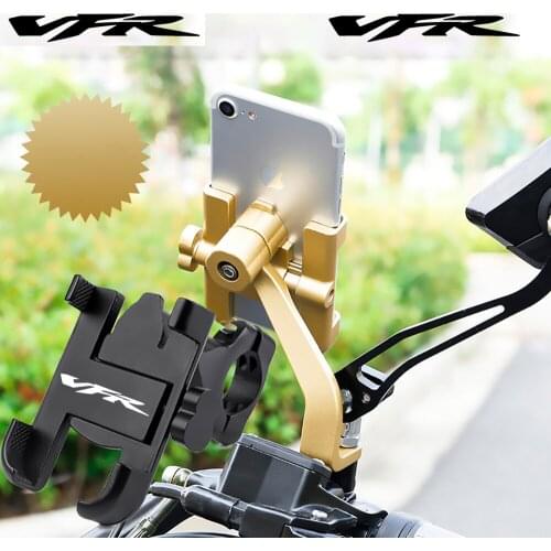 Aluminum Motorcycle Handlebar Phone Holder Stand Mount For all Honda VFR 800 750 1200 Accessories
