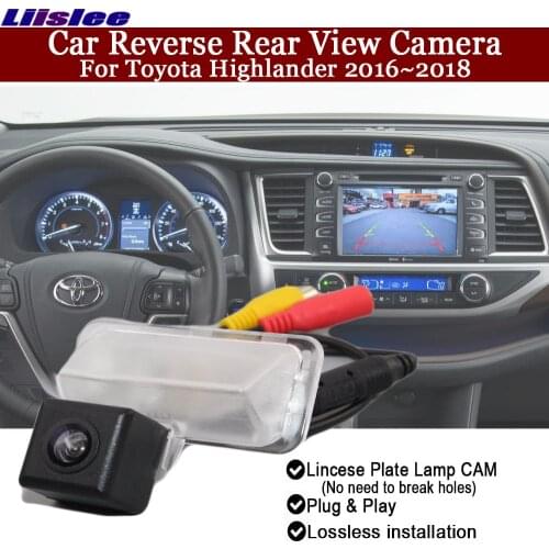 Car Parking Rear View Camera For Toyota Highlander 2016 2017 2018 2019 Original Screen Reverse Back Up Camera For Highlander