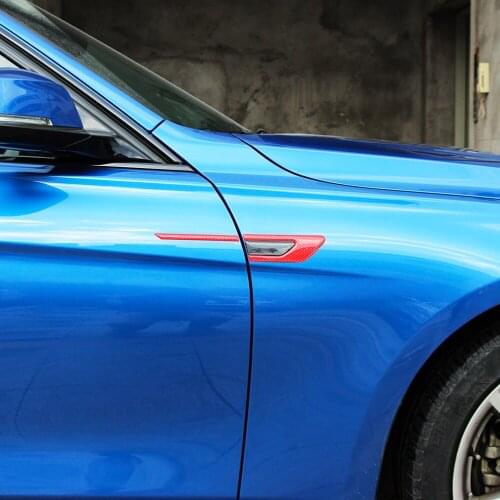 Car Leaf Board Reflective Sticker Carbon Fiber Sticker for Subaru Forester peugeot 2008 3008 4008 LADA XRAY Alfa Romeo Stelvio