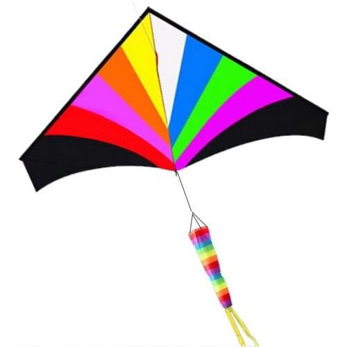 Large Delta Kite With Windsock - Perfect for Relaxing of Fun At the Beach - Give It a Try! Good Flying That You Will Love It
