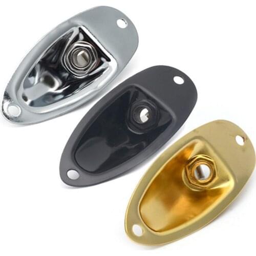Pickup Output Input Jack Plate Socket Professional Boat Style Guitar Guitar Parts Knobs Switches Guitar Replacement Parts