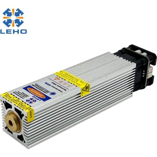 LEHO 40W Blue Laser Module Laser Head CNC Laser Engraving Head Suitable For CNC3018 6550 Laser Cutting Engraving Module