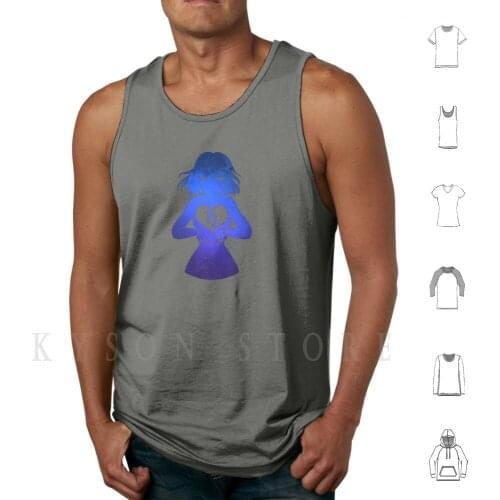 Cosmic Saturn V2 Tank Tops Vest Sleeveless Sailor Saturn Cosmic Space Anime Inspired Pretty Guardian Bishoujo Senshi Scout