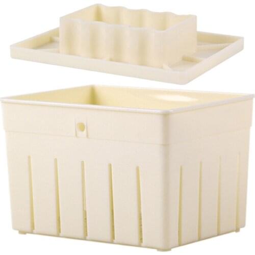 Diy Plastic Tofu Maker Print Mold Kit Soya Print Mould With Cheese Doek Cuisine Homemade Tofu Making Machine Set